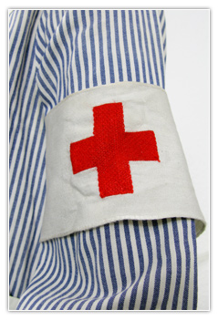 Infirmiere croix rouge DRK Deutsches Rotes Kreuz