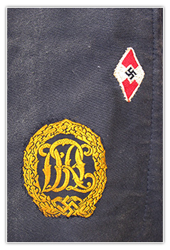 Motard du parti NSKK (Nationalsozialistisches Kraftfahrkorps)