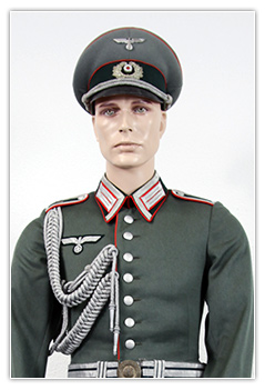 Officier artillerie Wehrmacht tenue de parade