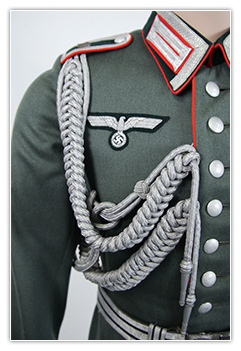Officier artillerie Wehrmacht tenue de parade