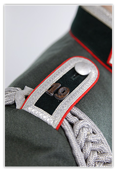 Officier artillerie Wehrmacht tenue de parade