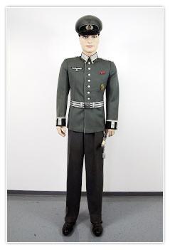 Officier Wehrmacht tenue de parade