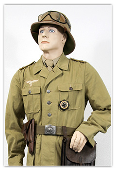 Pilote DAK avec casque colonial (Deutsches Afrika Korps)