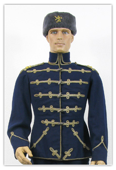 Leibgarde lieutenant tenue de service