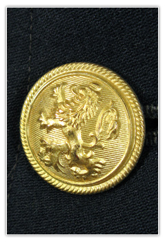 Officier capitaine arm&eacute;e de terre tenue de parade