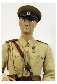 Officier lieutenant armée de terre tenue été