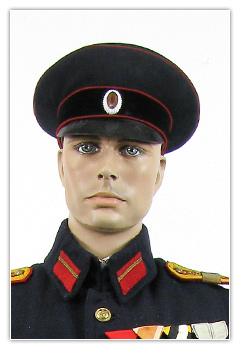 Sergent chef infanterie en tenue de service