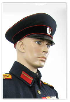 Sergent chef infanterie en tenue de service