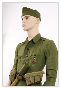 Soldat tenue été