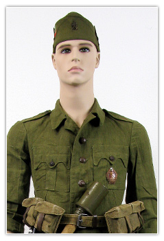 Soldat tenue été
