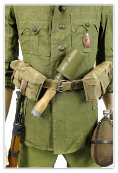 Soldat tenue été