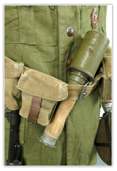 Soldat tenue été