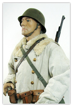 Soldat tenue grand froid
