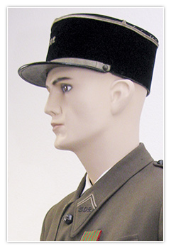Blind&eacute;s lieutenant 502 RCC en tenue de sortie