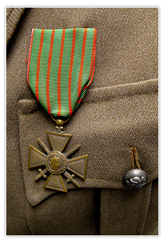 Blind&eacute;s lieutenant 502 RCC en tenue de sortie
