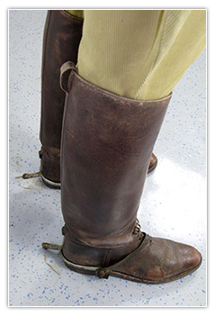 Lieutenant artillerie en tenue coloniale