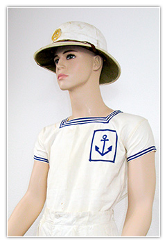 Matelot marine tenue d'ete