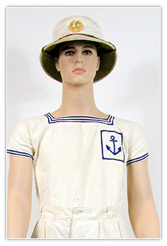 Matelot marine tenue d'ete