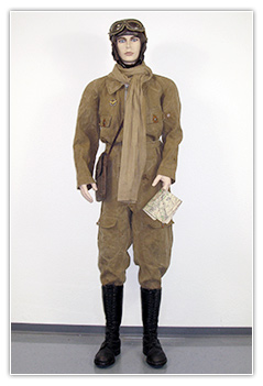 Pilote en tenue de vol