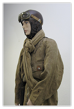 Pilote en tenue de vol