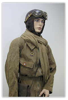 Pilote en tenue de vol