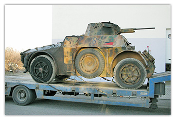 SPA Autoblinda AB 41 Armored Car