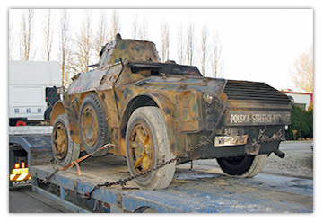 SPA Autoblinda AB 41 Armored Car