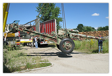 Canon lourd 150mm Howitzer sFH18