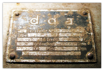 Flakscheinwerfer Flak-Sw 36 avec son Stromaggregat