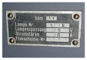 Flakscheinwerfer Flak-Sw 36 avec son Stromaggregat