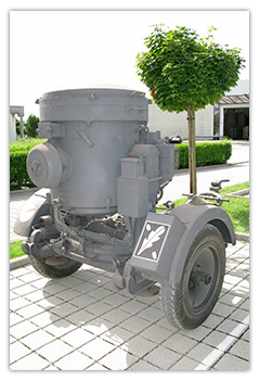 Flakscheinwerfer Flak-Sw 36 avec son Stromaggregat