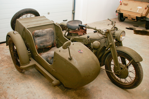 Gnome-Rhône AX2 1938 - Sidecar Bernardet