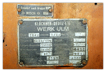 Magirus Kl�ckner Deutz S3000C