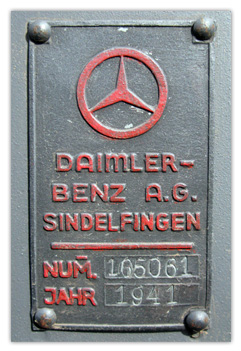 Mercedes Benz L1500 A mannschaftswagen