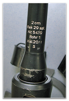 Flak 29 apt. Oerlikon 20mm
