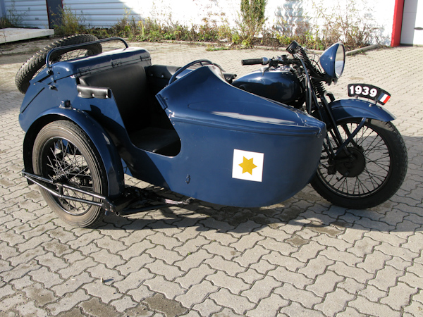 Rene Gillet 750 Type G1 Sidecar 